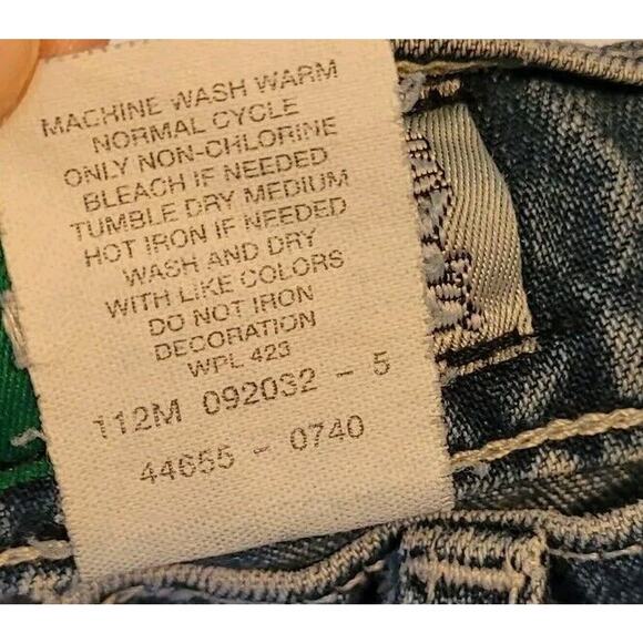 Vintage Levis SilverTab Jeans Mens 31x32 Blue Medium Wash Light Distress - Picture 6 of 16